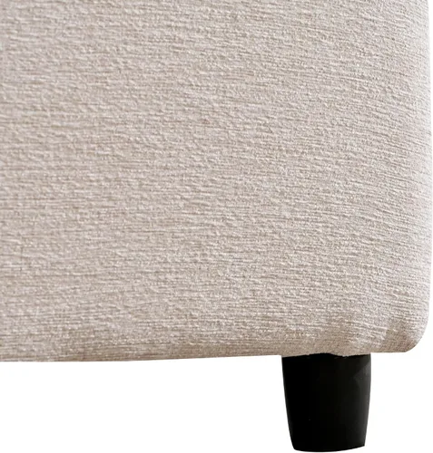 Vista 8 de Sofá modular de gran tamaño con otomana, lujoso juego de sofá modular en forma de L, sofá modular reversible de 7 plazas para sala de estar y beige