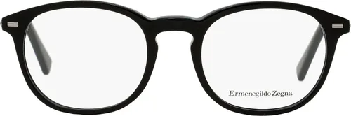 Vista 2 de Ermenegildo Zegna EZ5070 EZ507048005 - Marco negro (1.890 in), Negro