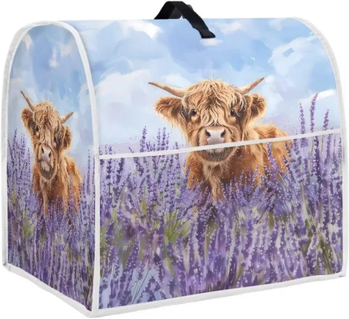Vista 24 de Butterfly Kitchen Aid - Funda acolchada para batidora de pie, se adapta a todos los modelos de cabezal inclinable y elevador de tazón, tela