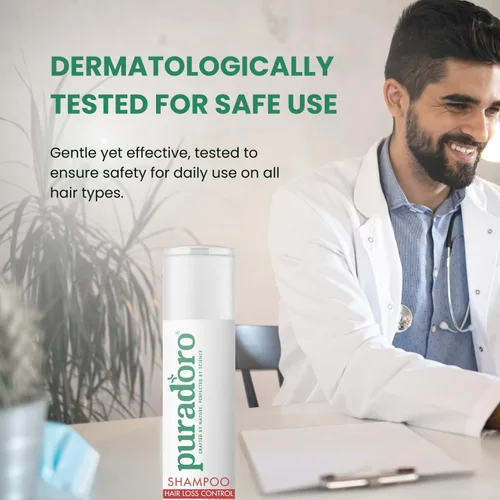 Vista 7 de Champú para control de pérdida de cabello y raíces saludables, fórmula natural con romero, biotina, cafeína, zinc, regeneración, terapia