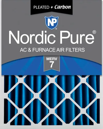 Vista 11 de Nordic Pure 16x20x4 (15_1/2 x 19_1/2 x 3_5/8) Filtro de aire plisado MERV 7, 1 unidad