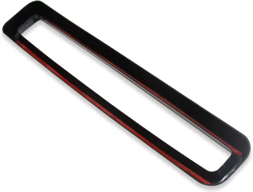 Vista 4 de MSCRP Insertos de rejilla delantera ABS para Dodge Challenger 2015-2020 (negro)