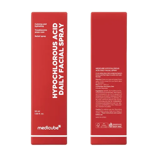 Vista 9 de medicube Spray calmante Power Spray de ácido hipocloroso para todo tipo de piel, piel delicada Solución diaria para la piel y cuidado después