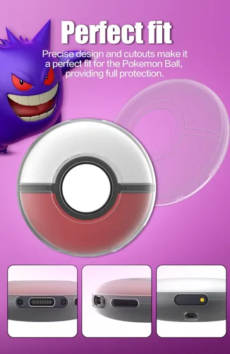 Vista 8 de Funda de silicona para Pokémon GO Plus + 2023, funda protectora suave para Pokémon GO Plus con correa para la muñeca