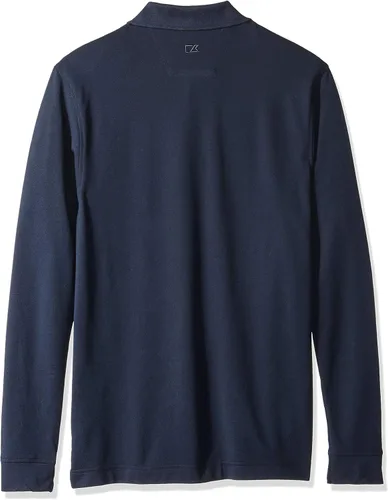 Vista 2 de Cutter & Buck Polo Advantage de manga larga para hombre 35+UPF