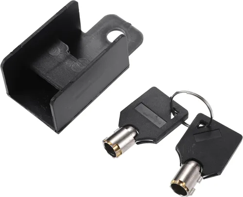 Vista 6 de X AUTOHAUX 1 Unidades de motocicleta antirrobo de alambre de acero bloqueo disco freno rueda bloqueo eléctrico scooter accesorio con cuerda