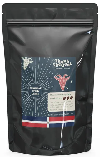 Vista 12 de Thank the Goat Made to Order Granos de café gourmet, recién tostados, tostado medio de Huila, Colombia, 12 oz.