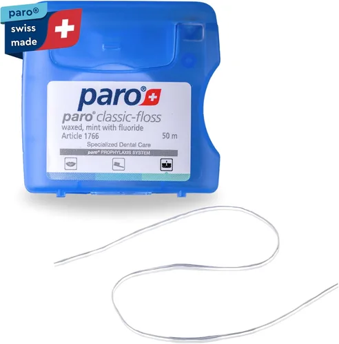 Vista 4 de Paro Hilo dental Classic-Floss, encerado, dispensador de 656.2 ft