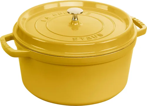 Vista 10 de Staub - Horno holandés redondo de hierro fundido, fabricado en Francia, 5.5