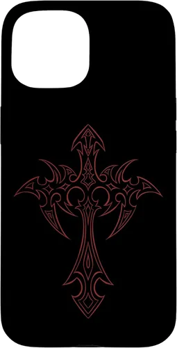 Vista 6 de Y2k Mall Goth Grunge Aesthetic Gothic Cross Case for iPhone 17
