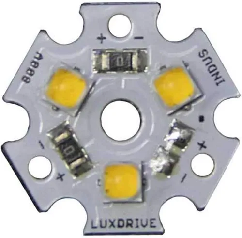 Vista 2 de Cree Xlamp XP-L Estrella LED de alta densidad - 3000K 1-Up