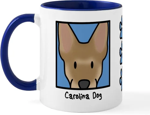 Vista 26 de CafePress Taza de café de cerámica Anime American Eskimo de 11 oz (11.0 fl oz)