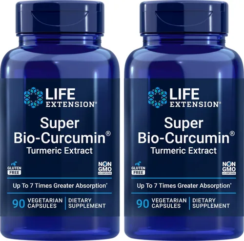 Vista 5 de Life Extension Super Bio-Curcumina Extracto de cúrcuma 400 mg, 90 cápsulas vegetarianas - Sin OMG - Altamente absorbible
