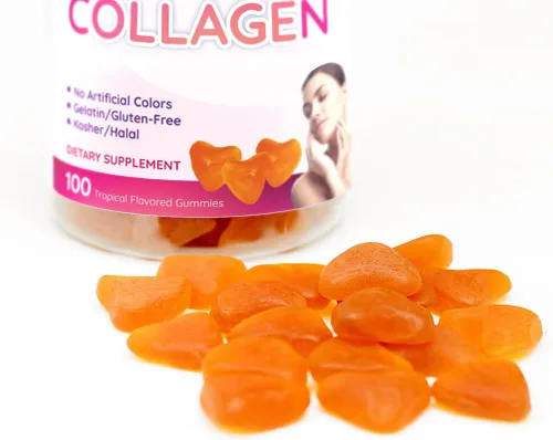Vista 6 de Gomitas de colágeno, colágeno marino natural para mujeres y hombres, suplementos de colágeno para cabello de piel, uñas, tipo hidrolizado 2 y 1 3