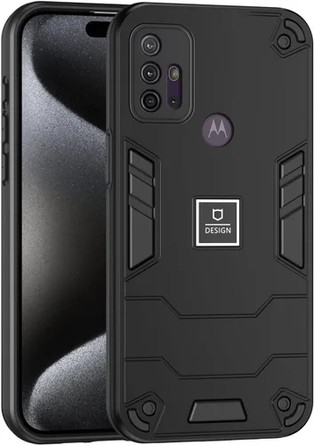 Vista 263 de Funda compatible con Redmi A1, compatible con Redmi A2 2 en 1 [PC dura + TPU], funda de teléfono negra