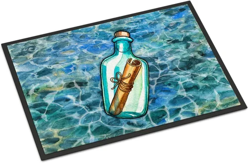 Vista 63 de Caroline's Treasures BB5366MAT - Tapete para puerta delantera de 18 x 27 pulgadas, para interiores y exteriores, antideslizante, lavable, de pelo