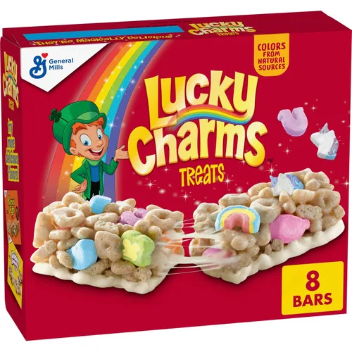 Vista 9 de Lucky Charms Paquete económico de malvavisco Barritas de cereales para el Día de San Patricio