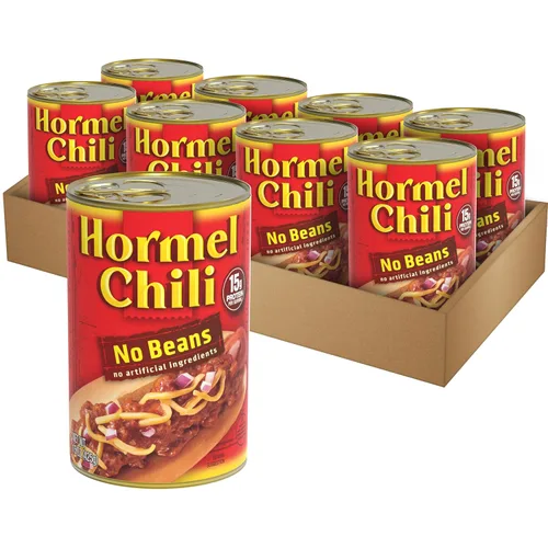 Vista 9 de Hormel Chili, Sin frijoles, 15 onzas