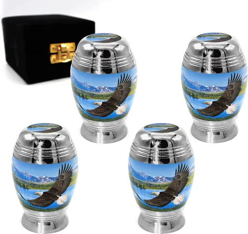 Vista 34 de Aurora Borealis Urna de cremación para cenizas para adultos, hombres y mujeres, Urnas de cremación personalizadas para cenizas humanas, urnas