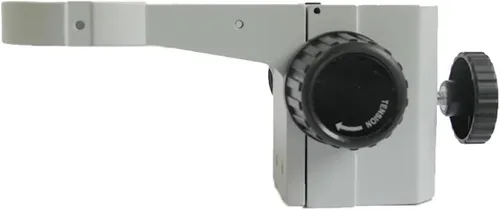 Vista 2 de Kit de accesorios para microscopio estéreo de 2.992 in, soporte para cabeza de microscopio negro, estante ajustable para soporte de microscopio