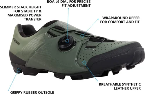 Vista 2 de SHIMANO SH-XC300 High Value XC Mountain Bike Shoe