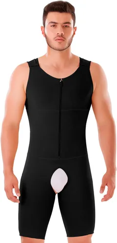 Vista 8 de SHAPE CONCEPT Fajas colombianas para hombres y hombres, faja de alta compresión, moldeadora de cuerpo para hombres 061 064