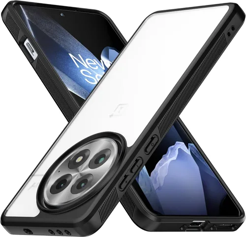 Vista 9 de Funda protectora transparente para Oneplus 9 a prueba de golpes [parte trasera de policarbonato duro+parachoques de TPU suave] [antiamarilleo]