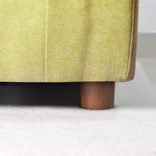 Vista 4 de Juego de 4 patas para muebles, patas de madera para sofá, mesa, aparador, banco, estantería