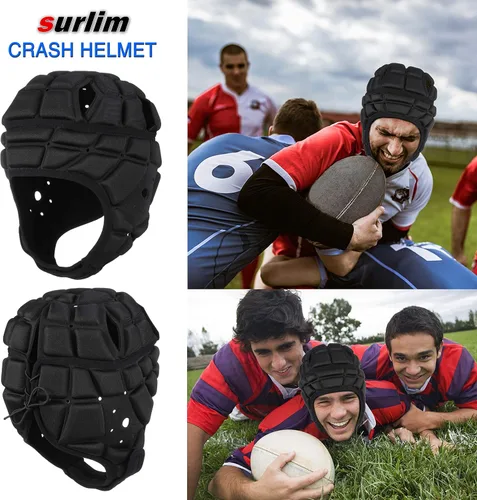 Vista 5 de Rugby Soft Helmet - Casco de fútbol Scrum Cap 7v7 Flag Choose lightweight or Pro 1/2-inch EVA padding, with breathable vents and adjustable fit
