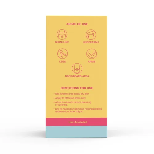 Vista 8 de Base Laboratories Tratamiento para el cabello encarnado – Suero Roller – Suero para suavizar la piel para pelos encarnados y protuberancias