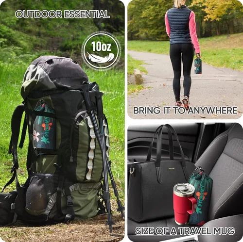 Vista 3 de PTEROMY Poncho de lluvia para adultos con capucha y cremallera de 14, abrigos de lluvia ligeros para mujeres y hombres, artículos esenciales