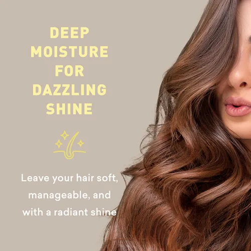 Vista 4 de Just Nutritive Champú Extreme Dry Hair El mejor champú para cabello extremadamente seco Restaura el cabello seco dañado Nutrición profunda