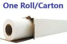 Vista 2 de HP Papel recubierto universal de formato ancho, 24 in x 150 ft 4.9 mil - 3.17 ozm (24 libras) 2" Core - Q1404B