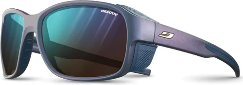 Vista 8 de Julbo Monterosa - 2 gafas Glacier para hombres y mujeres con protectores laterales extraíbles para senderismo, nieve y deslumbramiento, 100%