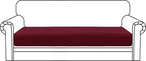 Vista 50 de ZNSAYOTX Fundas Elásticas Individuales para Cojines de Sofá Silla Cojín Fundas de Asiento de Sofá Fundas Protectoras Suaves de Reemplazo