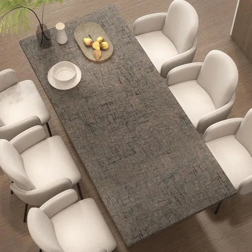 Vista 3 de Papel de contacto de mármol marrón de 24x354 pulgadas de la marca HOLOMEY, autoadhesivo, papel pintado despegar y pegar impermeable, papel