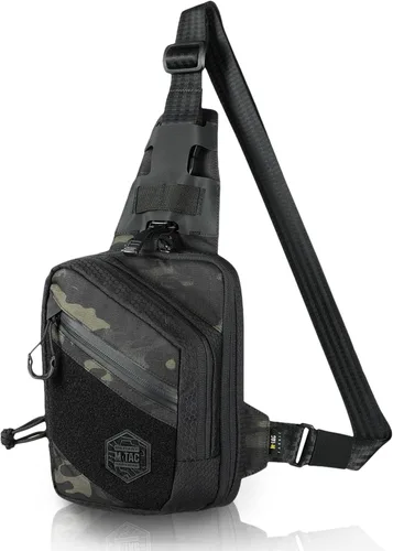 Vista 8 de M-Tac Elite - Bolso de transporte táctico EDC con funda oculta para el pecho CCW