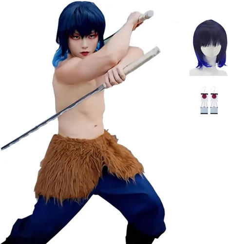 Vista 9 de UZAIN Disfraz de cosplay de anime, kimonos, uniforme de Halloween Traje-2