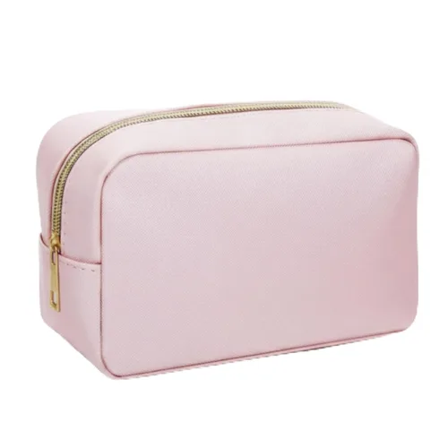 Vista 10 de Sweetude 10 bolsas de maquillaje a granel para mujeres, regalo preparatorio, bolsa de cosméticos de piel sintética, pequeña bolsa de aseo