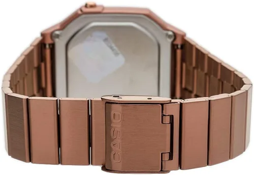 Vista 2 de Casio Colección Herren-Armbanduhr rosa pulsera Rosado Pulsera