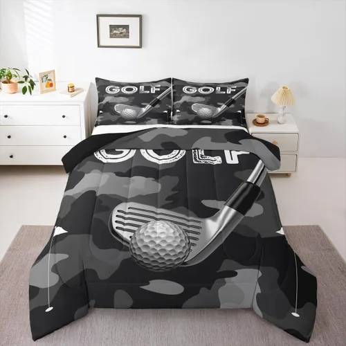 Vista 10 de Erosebridal Juego de edredón de béisbol tamaño individual, juegos de ropa de cama deportiva para niños, edredones y juegos de ropa de cama de nido