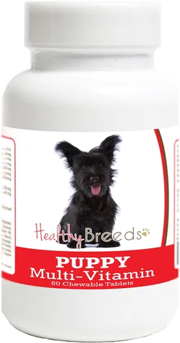 Vista 43 de Healthy Breeds Affenpinscher - Tableta multivitamínica para cachorros y perros, 60