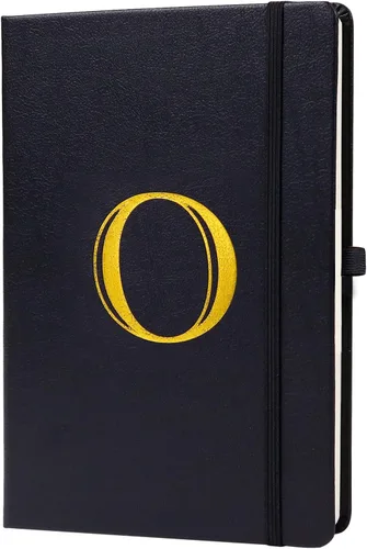 Vista 20 de Cuaderno de negocios para hombres y mujeres, cuaderno A5 con A-Z, cuaderno de papel de escritura de doble cara con divisores, diario de viaje