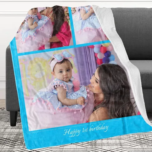 Vista 70 de Manta personalizada con imagen, mantas personalizadas para adultos y niños, manta de fotos personalizable, mantas personalizadas como regalo