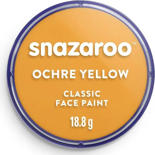 Vista 17 de Snazaroo - Pintura clásica para rostro y cuerpo, frasco de 0.66 oz (18.8 g), color albaricoque