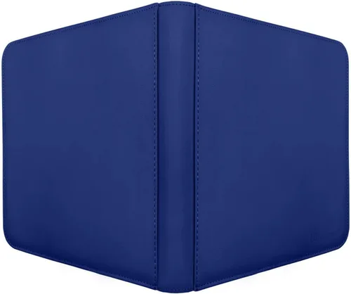 Vista 3 de Ultra PRO - Vivid PRO-Binder con cremallera de 12 bolsillos (azul) - Protege y almacena tus valiosas tarjetas de juego, tarjetas deportivas