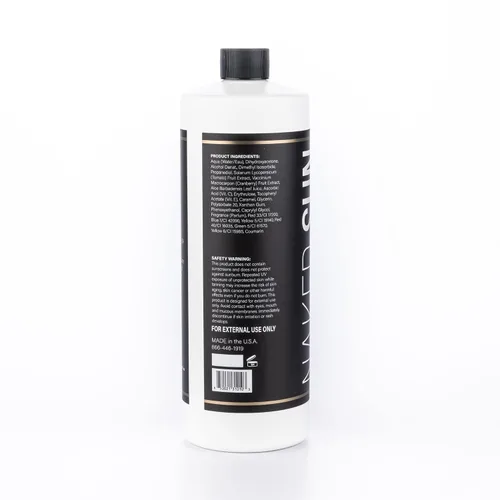 Vista 7 de Naked Sun Honey Glow - Solución bronceadora en aerosol de bronce oscuro, 32 onzas con aerógrafo sin sol