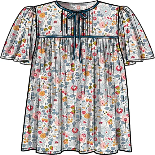 Vista 4 de Simplicity Misses' - Kit de patrón de costura para jersey, código S9546, tallas 4-6-8-10-12-14-16, multicolor