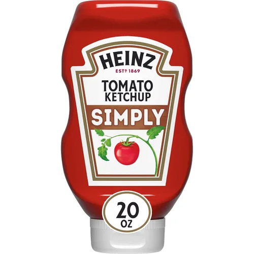 Vista 11 de Heinz Simply Tomate Ketchup, botella de 19 onzas