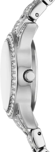 Vista 3 de Relic by Fossil Reloj de pulsera Freya plateado pavé Glitz para mujer (Modelo ZR34652), plateado